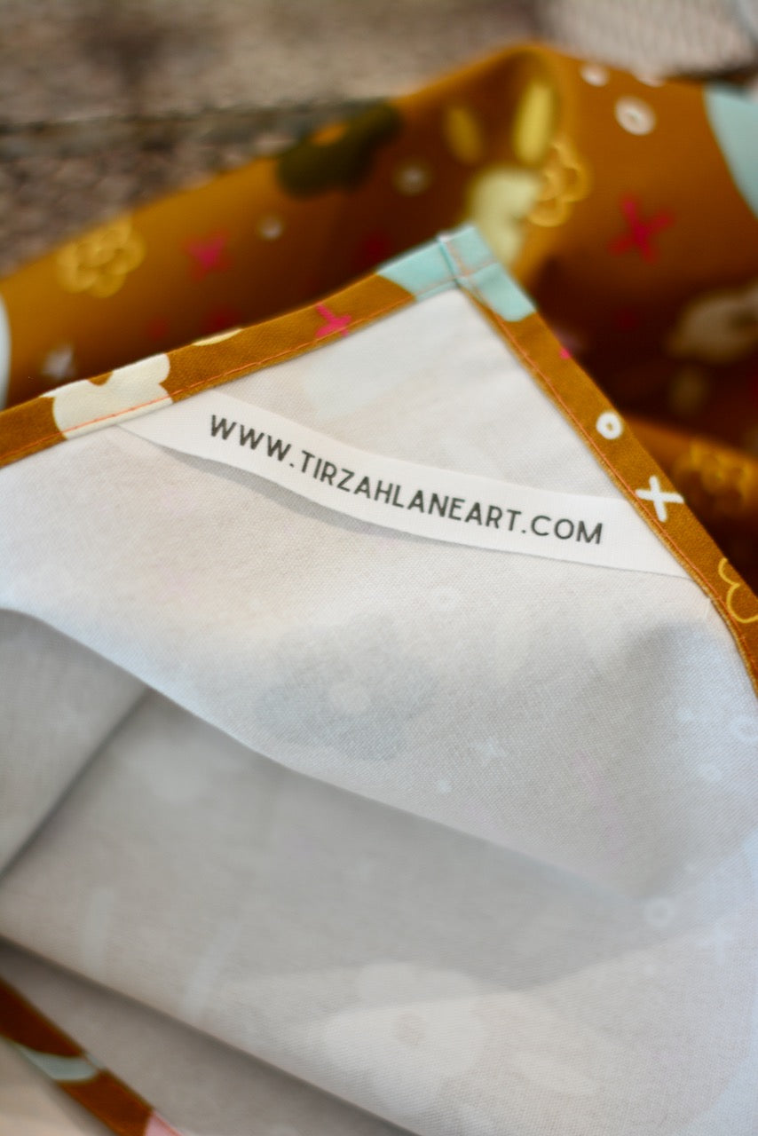 Floral Boots Towel: Western Cowgirl Horseshoe Kitchen Tea Towel