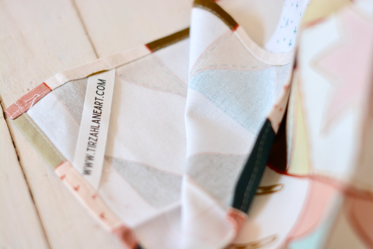 Vintage Ranch Patchwork Quilt: Western Kitchen Tea Towel