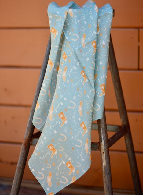 Yeehaw Wildrag: Western Scarf Bandana Silk Tencel Wildrag