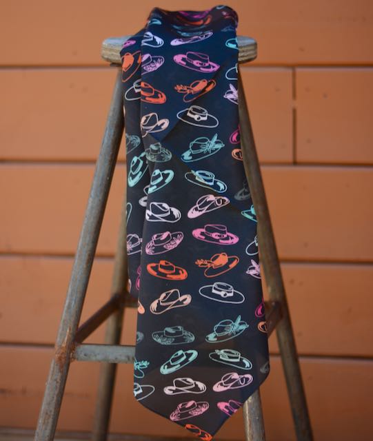 She Wear's All the Hats: Cowgirl Western Scarf Bandana Silk Tencel Wildrag