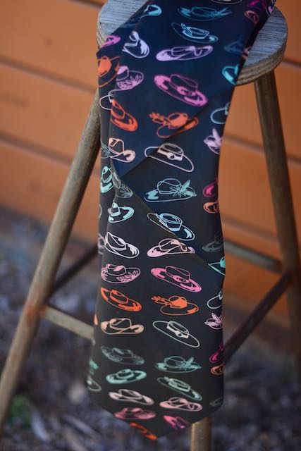 She Wear's All the Hats: Cowgirl Western Scarf Bandana Silk Tencel Wildrag