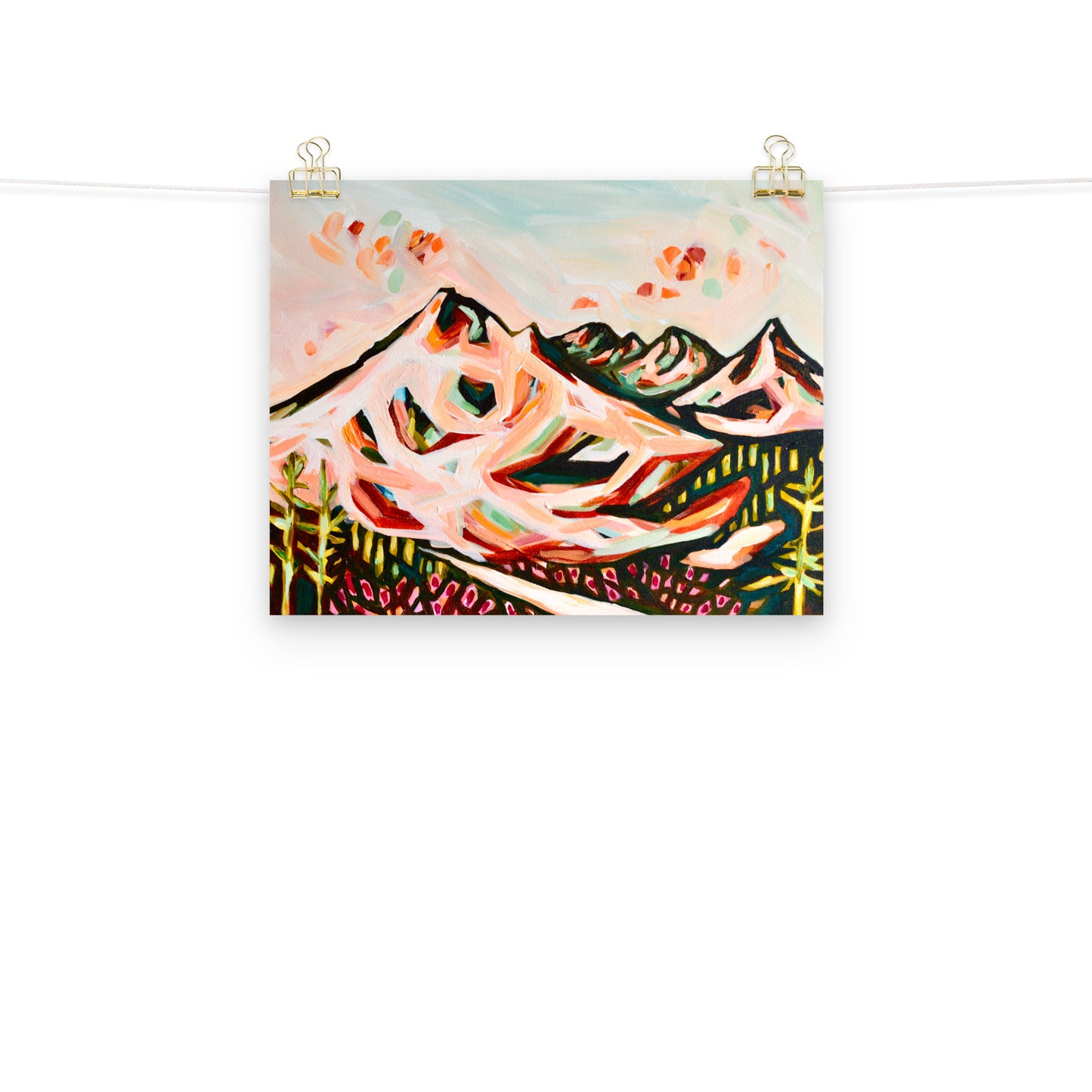 Mt. Hood Timberline Trail Art Print