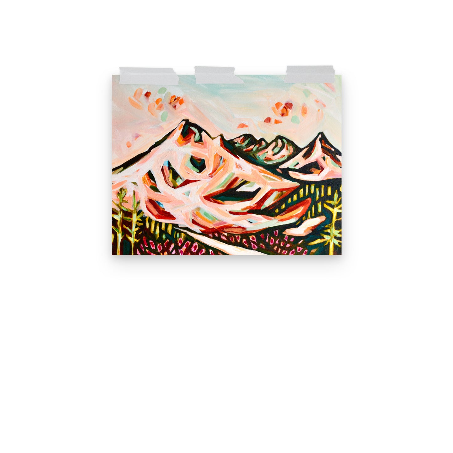 Mt. Hood Timberline Trail Art Print