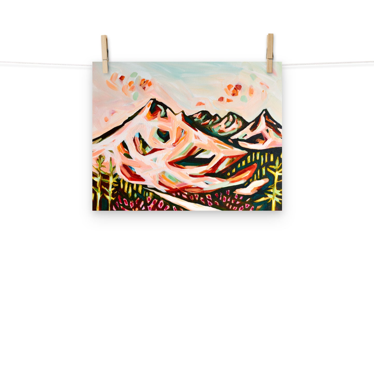 Mt. Hood Timberline Trail Art Print