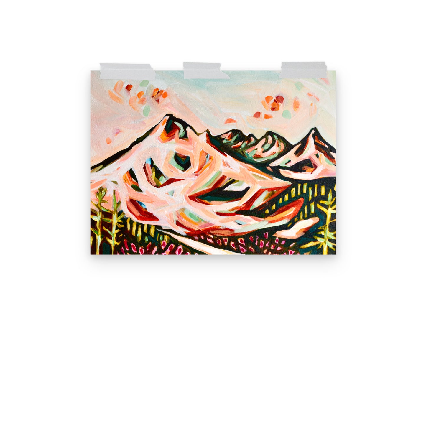 Mt. Hood Timberline Trail Art Print