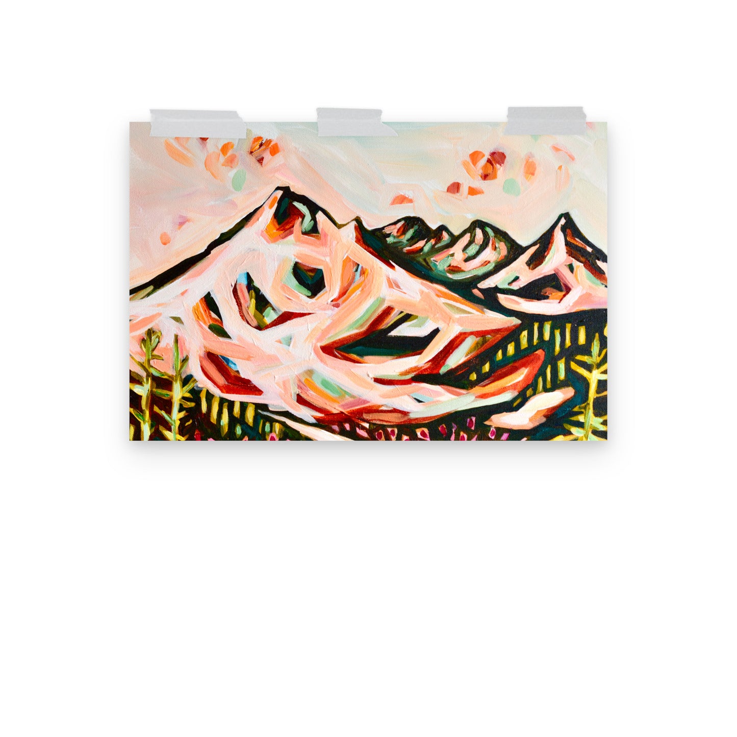 Mt. Hood Timberline Trail Art Print