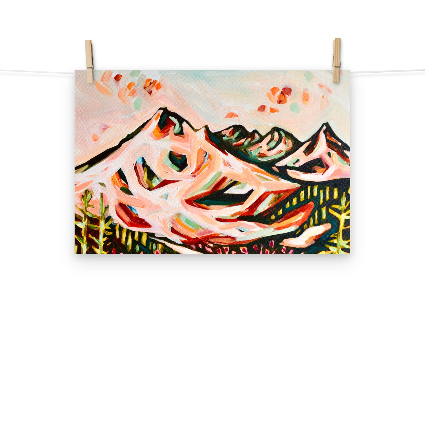 Mt. Hood Timberline Trail Art Print