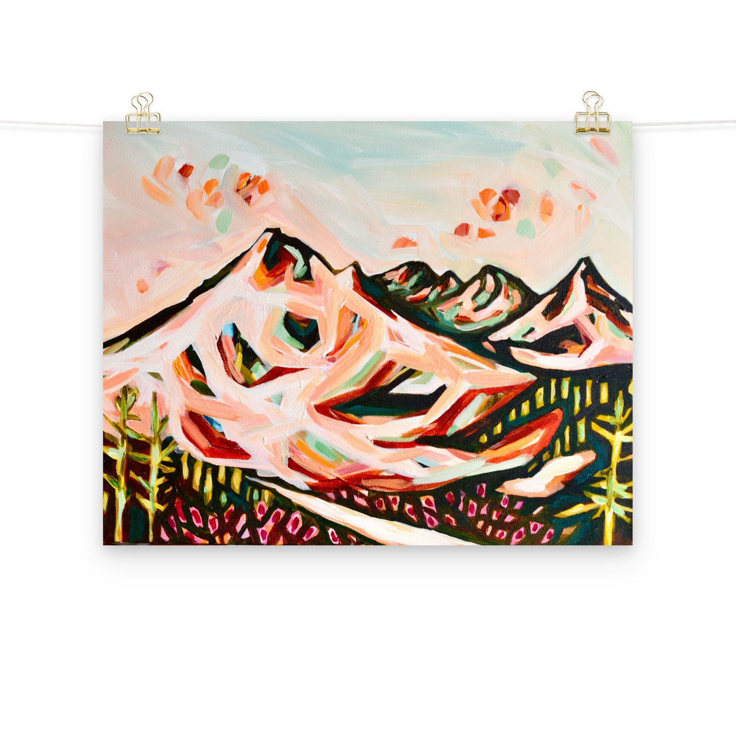 Mt. Hood Timberline Trail Art Print