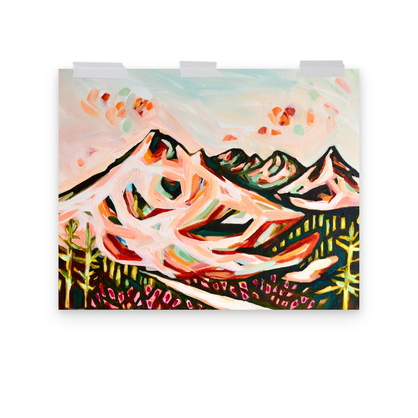Mt. Hood Timberline Trail Art Print