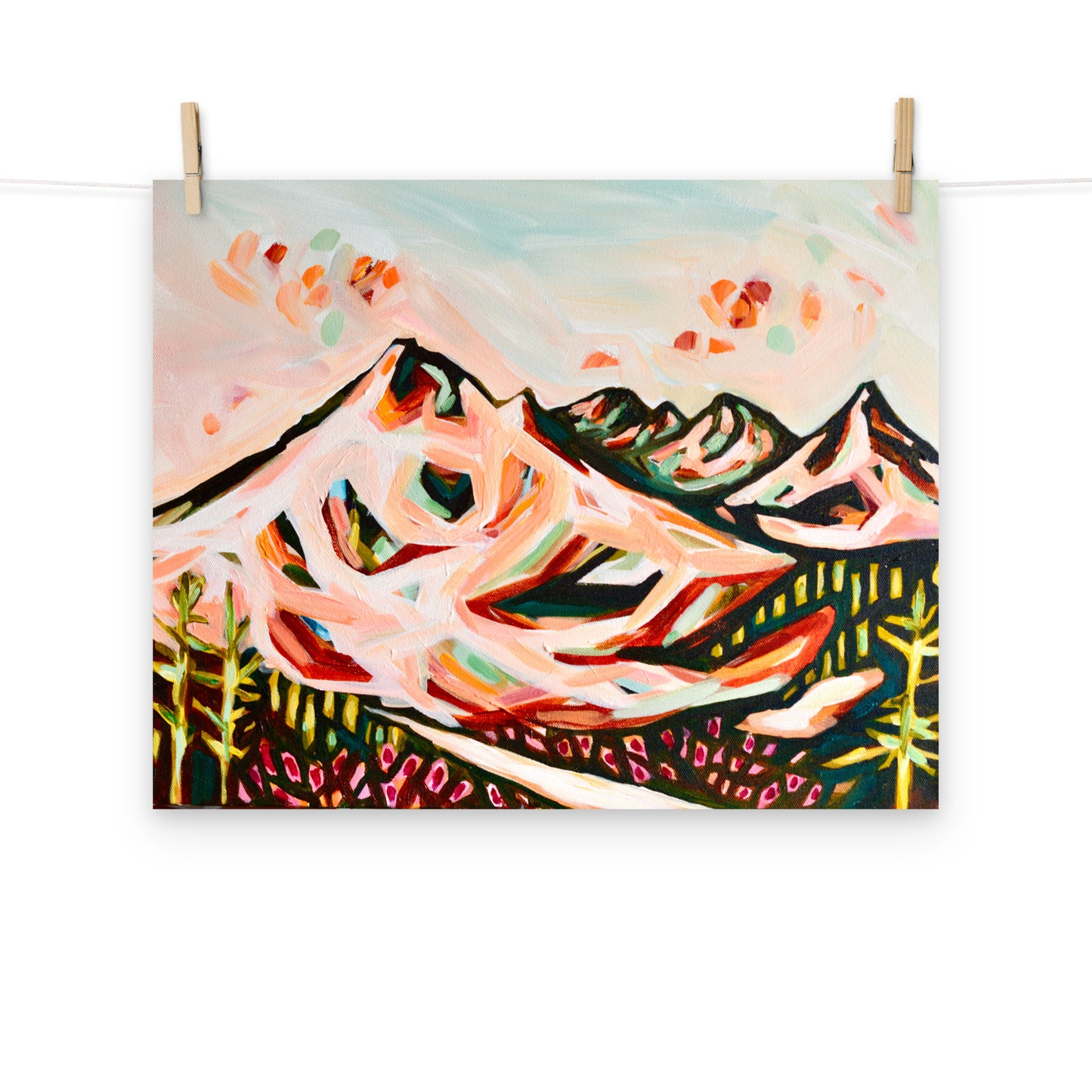 Mt. Hood Timberline Trail Art Print