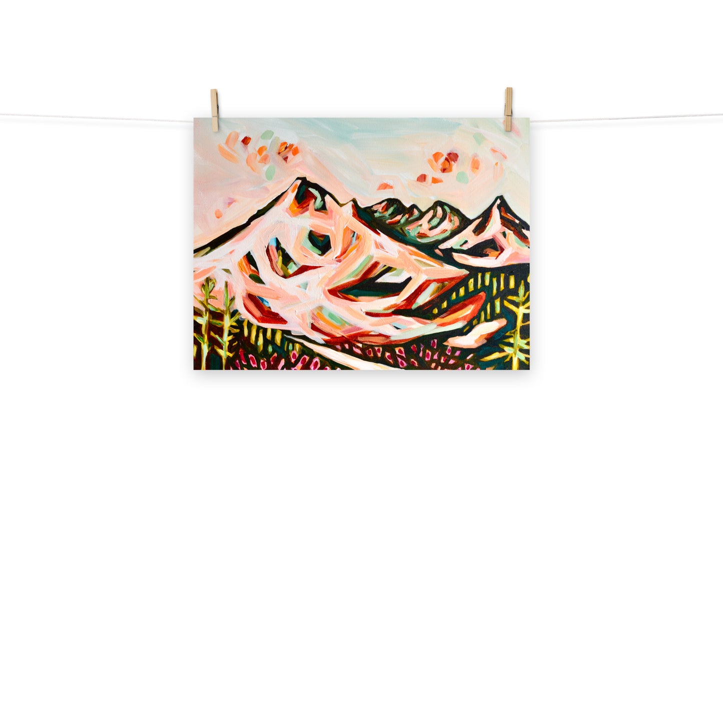 Mt. Hood Timberline Trail Art Print