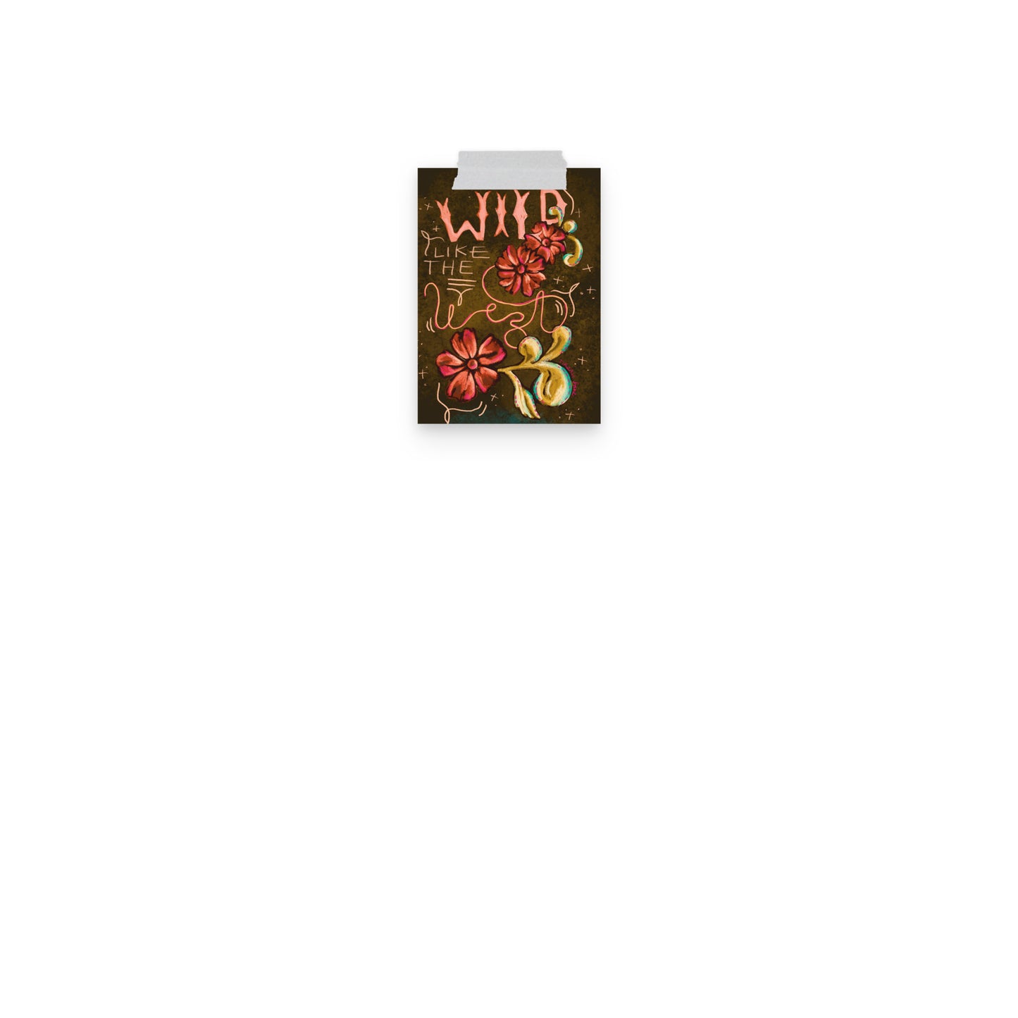 Wild Like The West Art Print