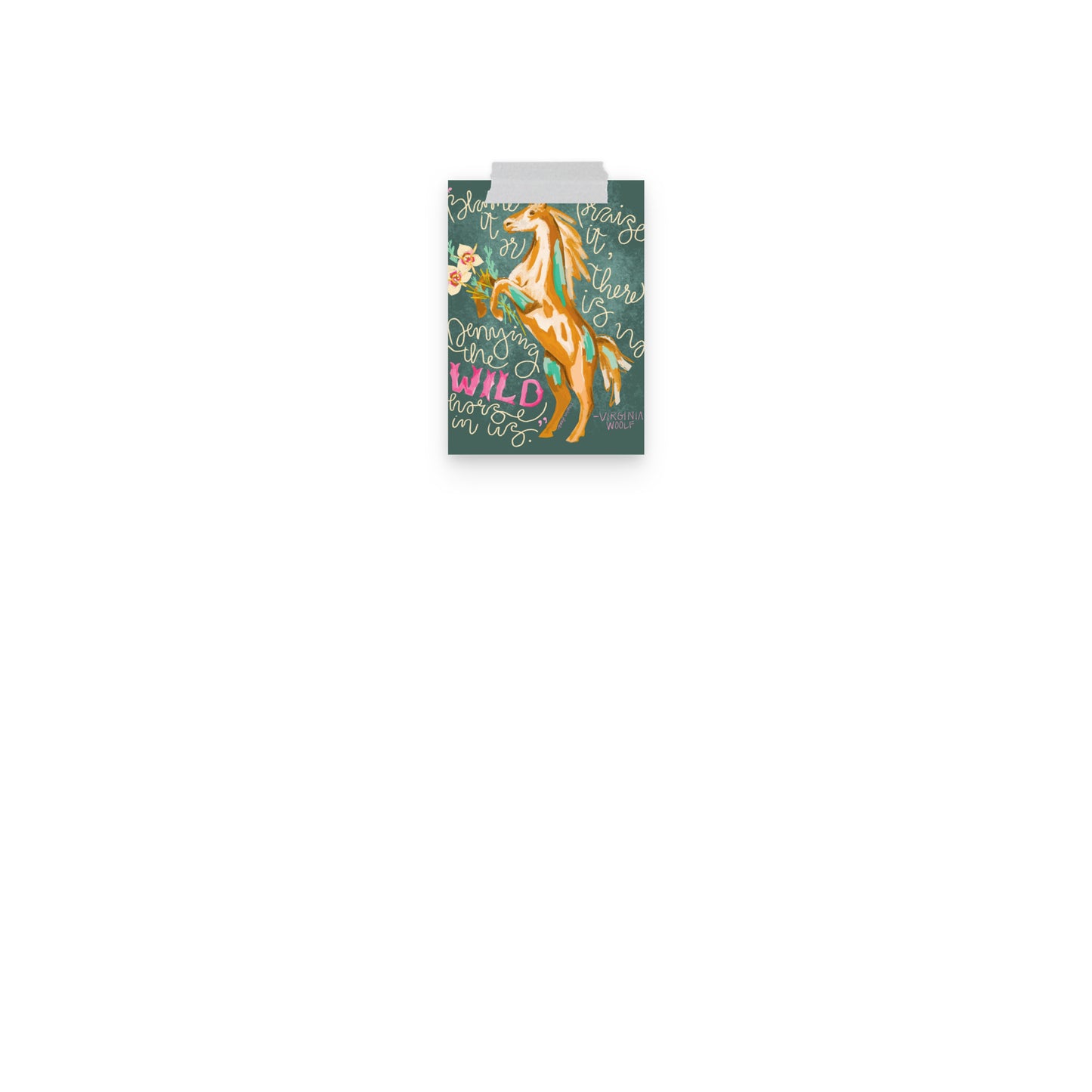 Wild Horses In Us Art Print