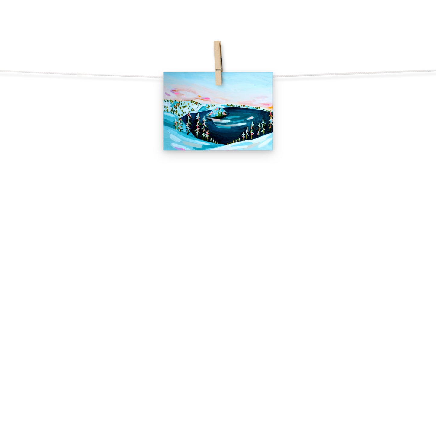 Crater Lake National Park Oregon Art Print