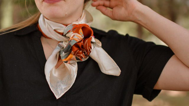 How to Tie Your Wild Rag: The Rosette