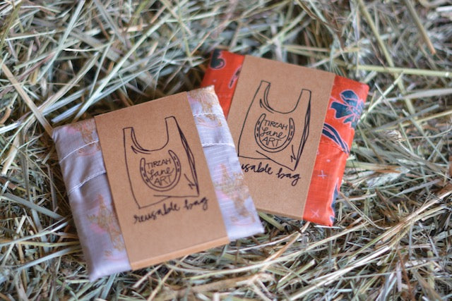 Spurs N’ Horseshoes Western Reusable Tote Bag