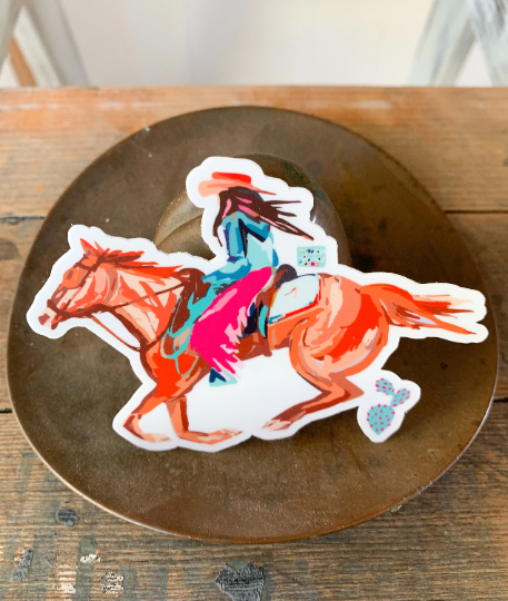 horse waterproof sticker